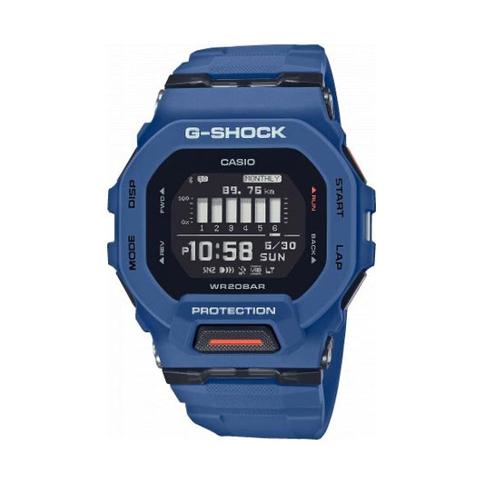 CASIO G-SHOCK modelis G-SQUAD Bluetooth® - BLUE