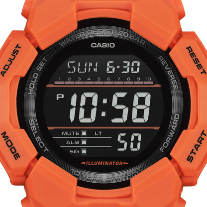 CASIO G-SHOCK modelis GRAND DIGIT - ORANGE