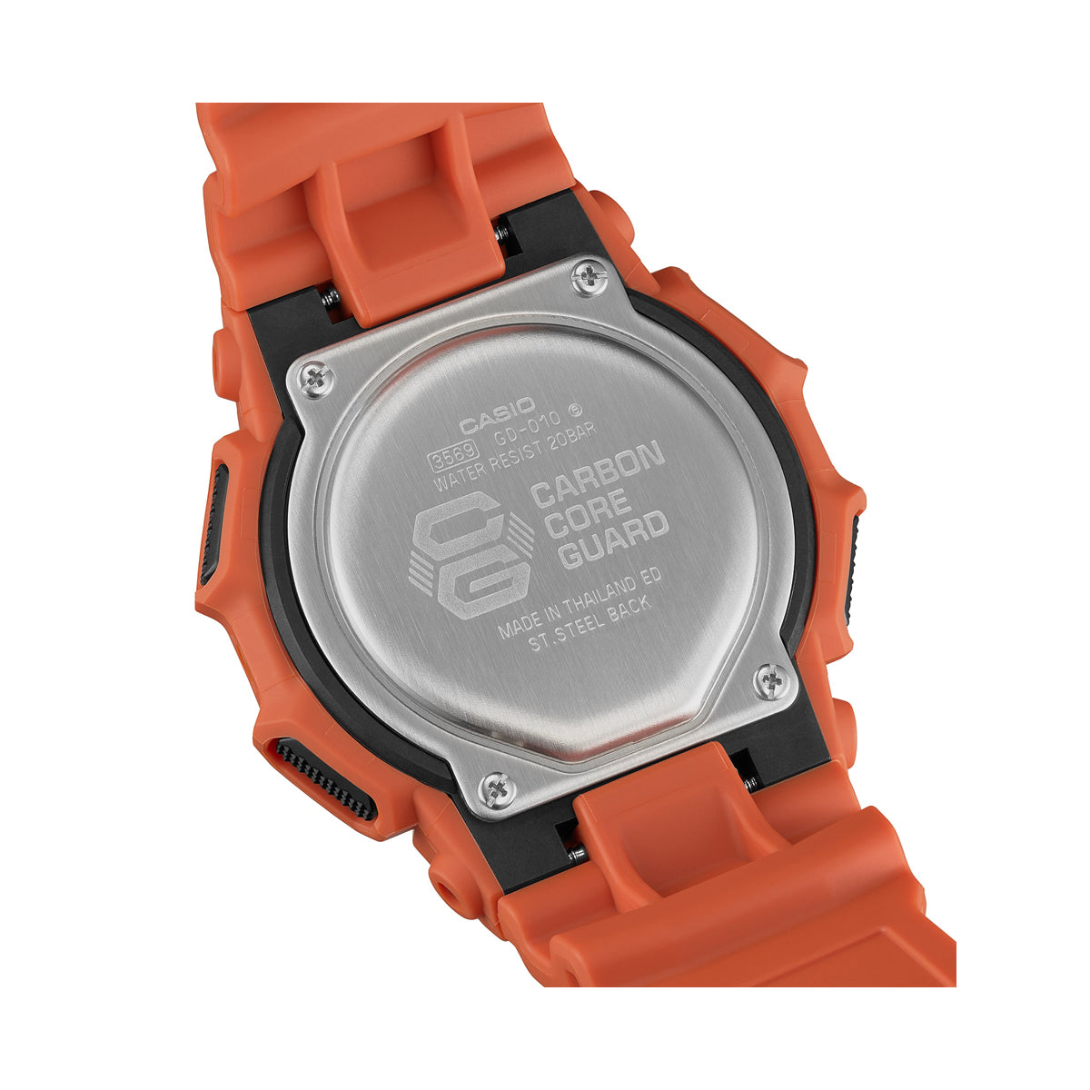 CASIO G-SHOCK modelis GRAND DIGIT - ORANGE