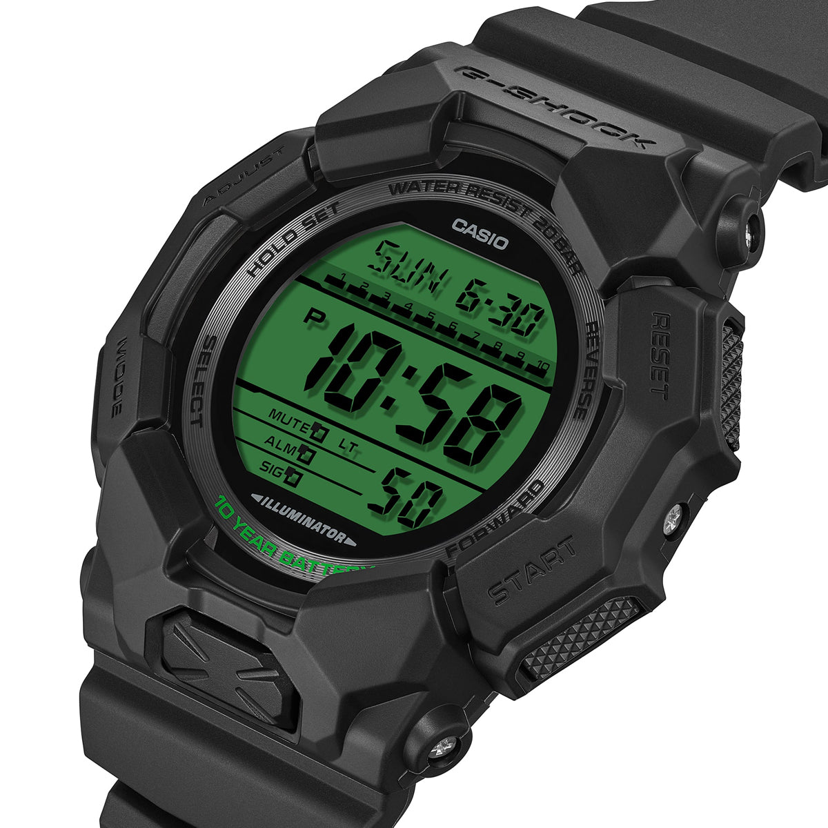 CASIO G-SHOCK BOLD - ELECTRO GREEN SERIE GD-010BEG-1ER