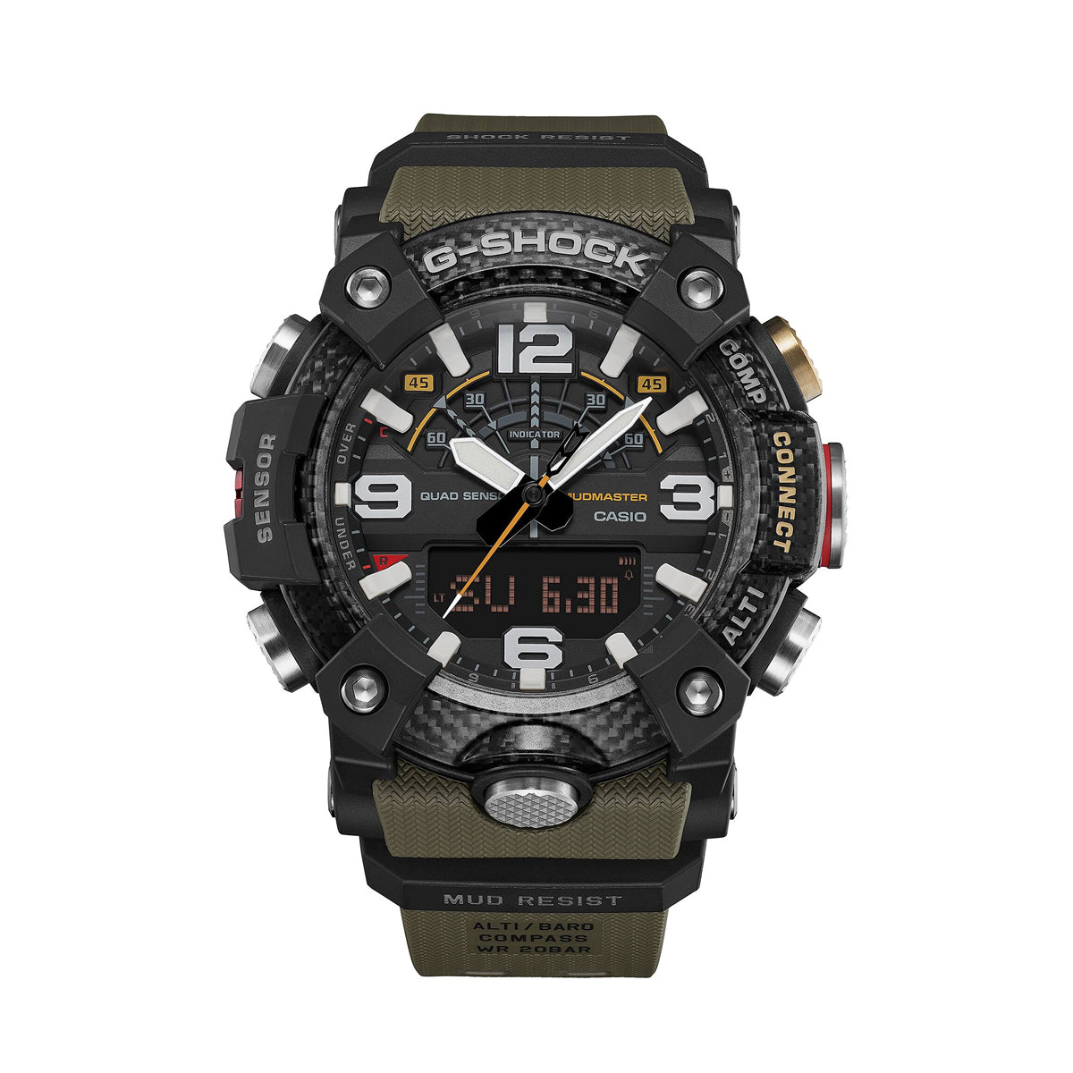 CASIO G-SHOCK MASTER OF G modelis MUDMASTER - QUAD SENSOR