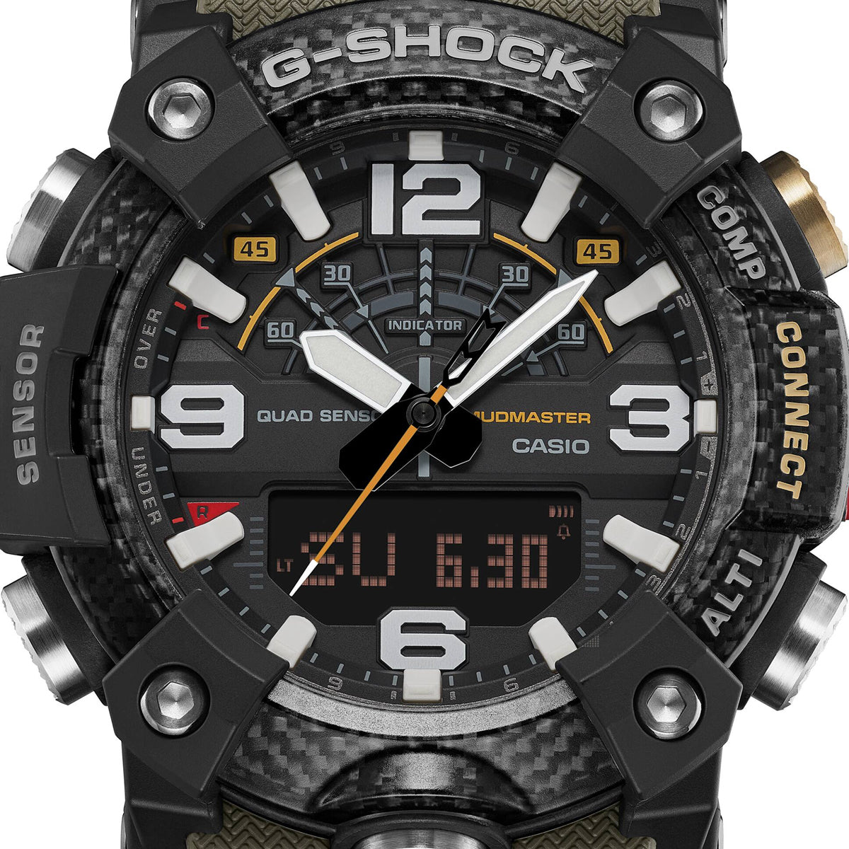 CASIO G-SHOCK MASTER OF G modelis MUDMASTER - QUAD SENSOR