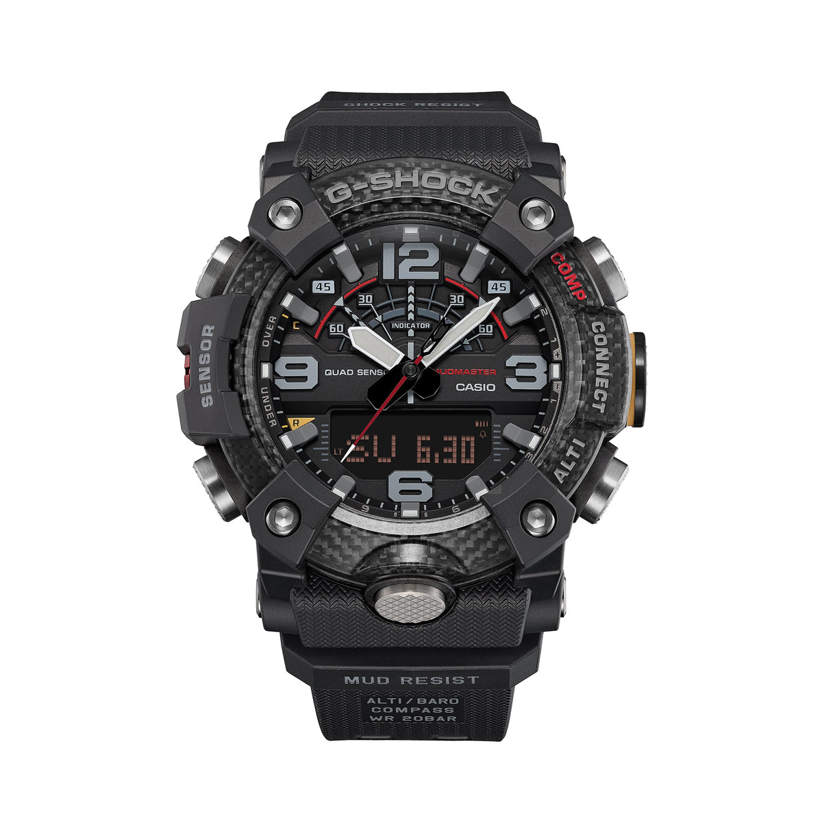 CASIO G-SHOCK MASTER OF G modelis MUDMASTER - QUAD SENSOR