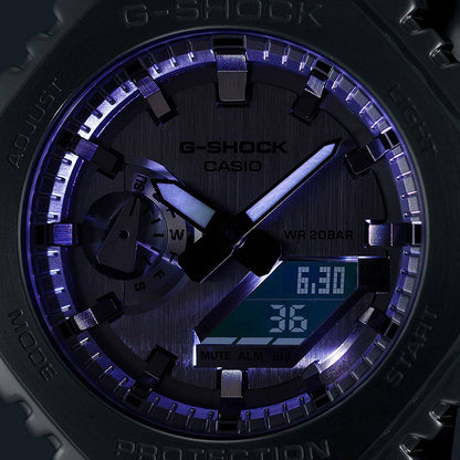 CASIO G-SHOCK modelis G-STEEL - FINE METALLIC SERIES - SILVER