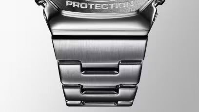 CASIO G-SHOCK modelis OAK G-STEEL CLASSIC SILVER