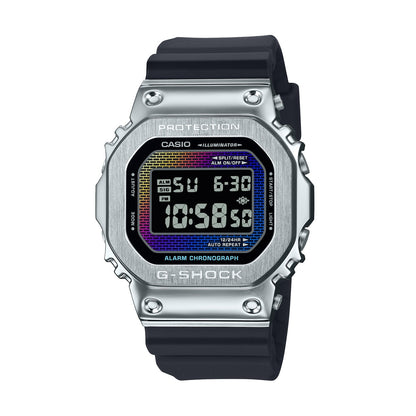 CASIO G-SHOCK modelis THE ORIGIN METAL COVERED -  RAINBOW BRICK WALL SERIE