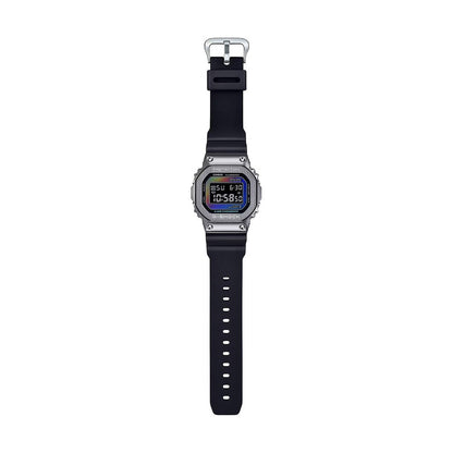 CASIO G-SHOCK modelis THE ORIGIN METAL COVERED -  RAINBOW BRICK WALL SERIE