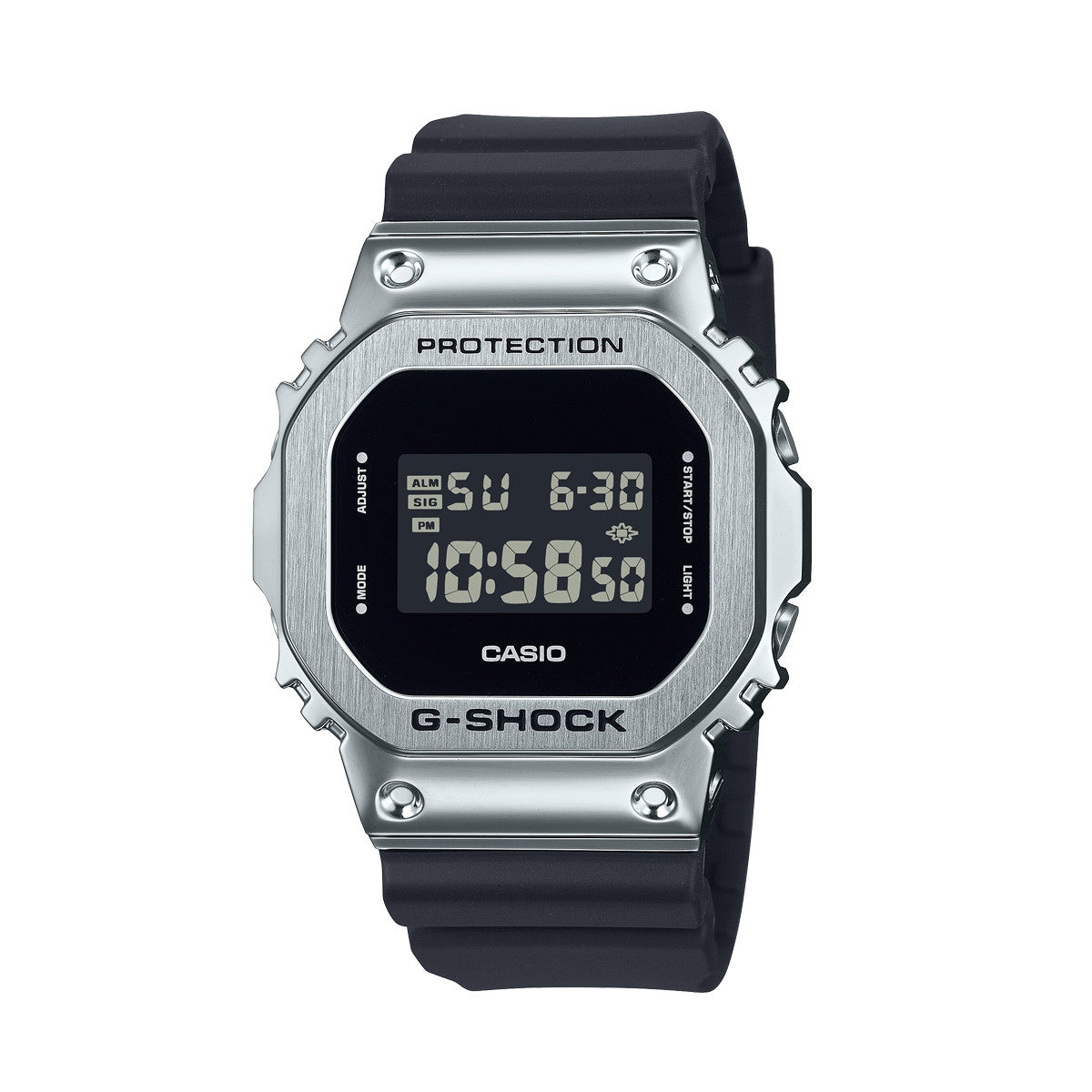 CASIO G-SHOCK modelis THE ORIGIN METAL COVERED Steel - BLACK