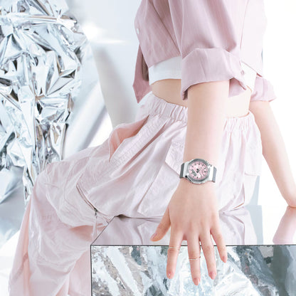 CASIO G-SHOCK modelis MINI OAK G-STEEL PINK