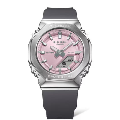 CASIO G-SHOCK modelis MINI OAK G-STEEL PINK