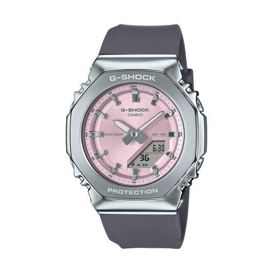 CASIO G-SHOCK modelis MINI OAK G-STEEL PINK