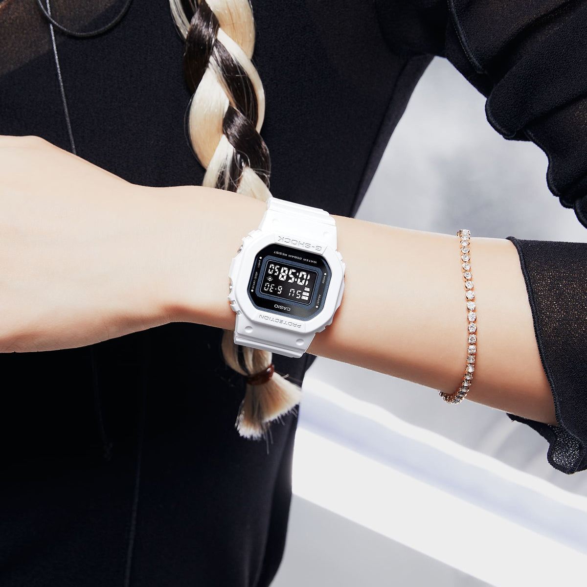 G-SHOCK modelis THE ORIGIN COMPACT SERIE - WHITE