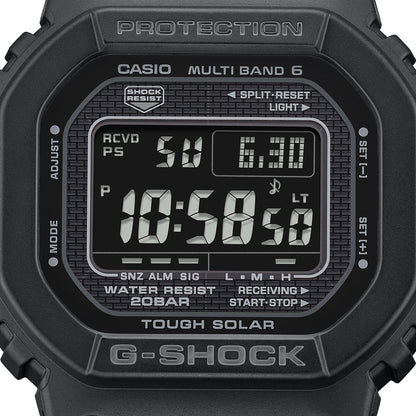 CASIO G-SHOCK modelis THE NEW ORIGIN Multiband 6 - TOUGH SOLAR - FULL BLACK