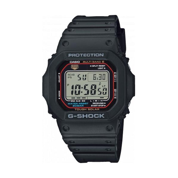 CASIO G-SHOCK THE ORIGIN - SOLAR ATOMIC RADIO CONTROLLED - BLACK GW-M5610U-1ER