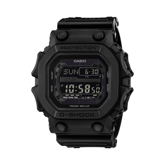 CASIO G-SHOCK modelis THE KING XL - ALL BLACK - WHITE BACKLIGHT