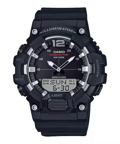 CASIO SPORT ILLUMINATOR - BLACK HDC-700-1AVDF