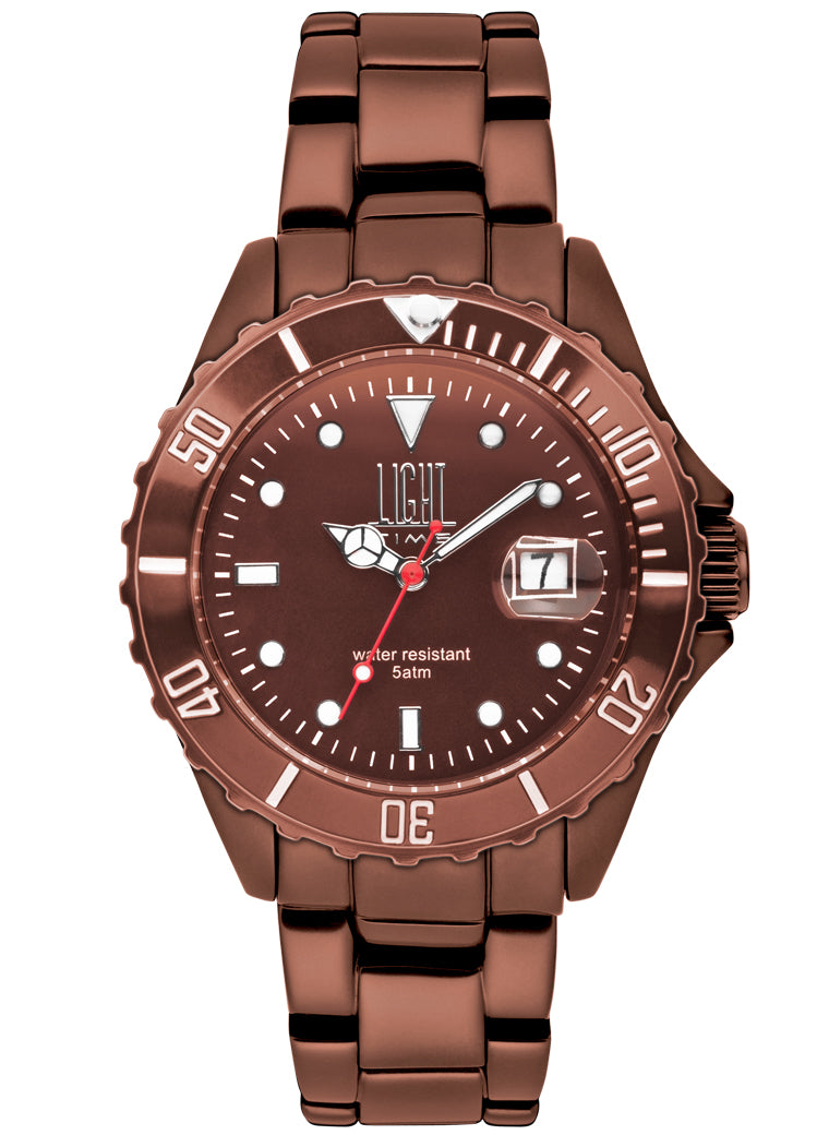 LIGHT TIME modelis DIVER COPPER ALUMINIUM