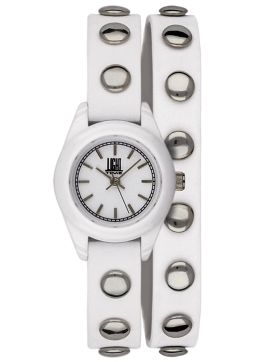 LIGHT TIME modelis PUNK - White - Silver