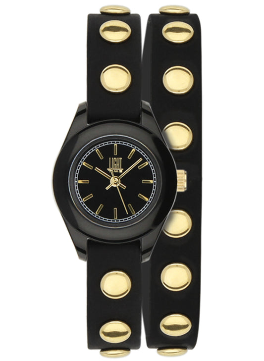 LIGHT TIME modelis PUNK - Black / Gold
