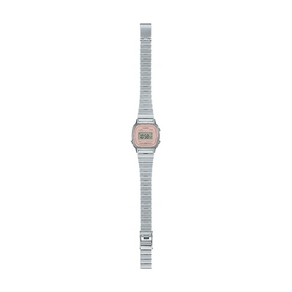 CASIO VINTAGE modelis ICONIC MINI STEEL - ANTIQUE PINK