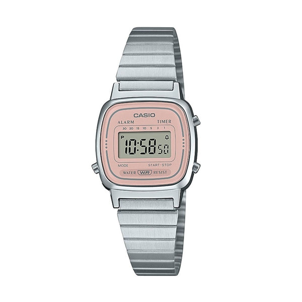 CASIO VINTAGE ICONIC MINI STEEL - ANTIQUE PINK LA670WEA-4A2EF