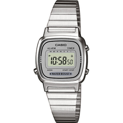 CASIO VINTAGE ICONIC MINI STEEL GREY LA670WEA-7EF