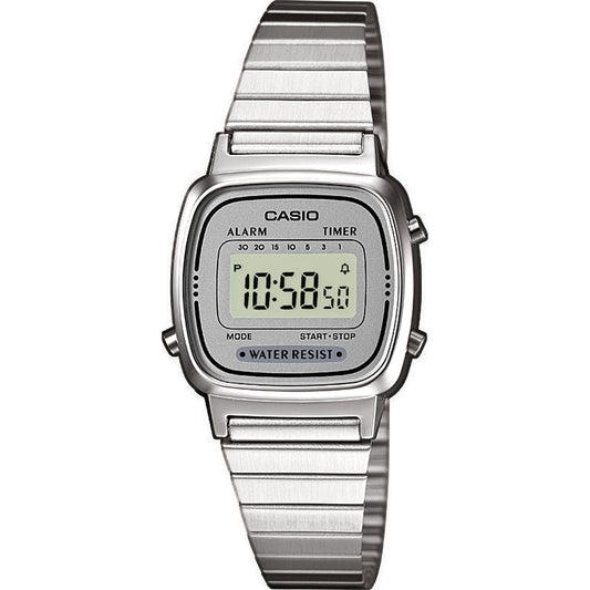 CASIO VINTAGE ICONIC MINI STEEL GREY LA670WEA-7EF