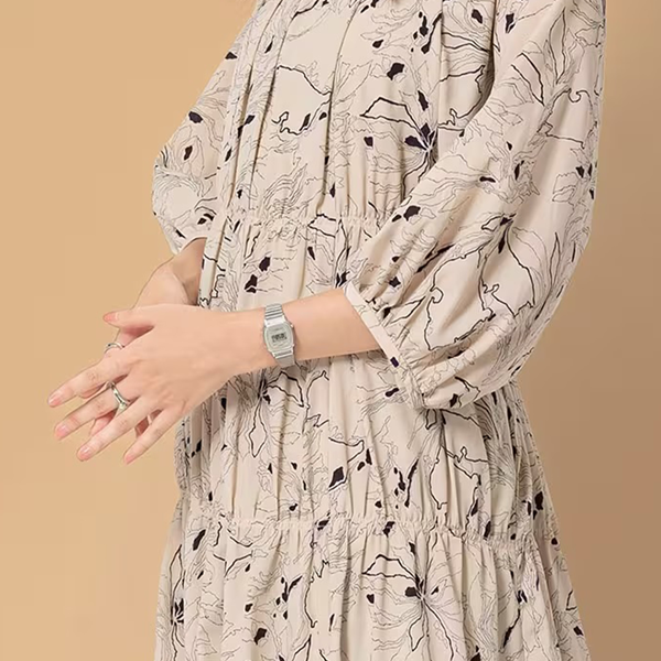 CASIO VINTAGE modelis ICONIC MINI STEEL - CREAM