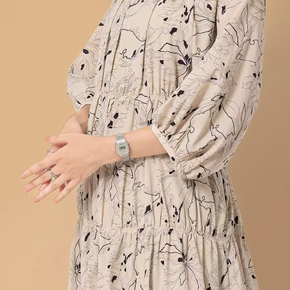 CASIO VINTAGE modelis ICONIC MINI STEEL - CREAM