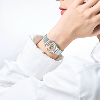 CASIO VINTAGE modelis MINI COLLECTION SLIM ROUND - ANTIQUE PINK