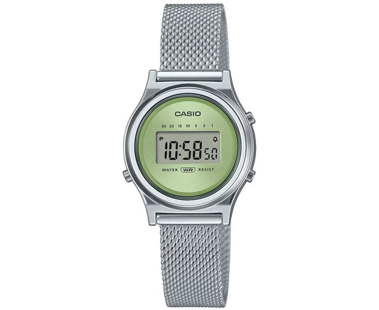 CASIO VINTAGE modelis MINI COLLECTION SLIM - LEMON GREEN MESH