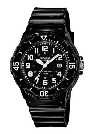 CASIO COLLECTION Feminine DIVER - FULL BLACK