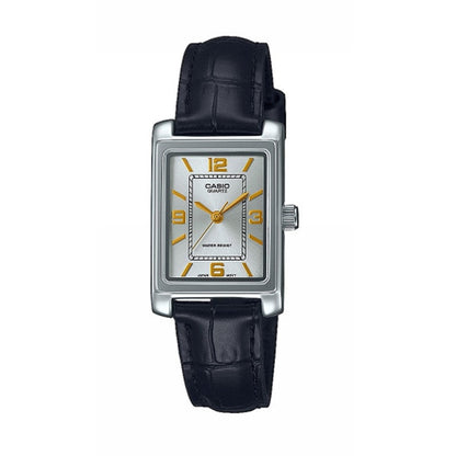 CASIO COLLECTION TANK, LEATHER - ARGENTEE LTP-1234PL-7A2EF