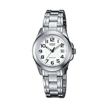 CASIO COLLECTION ONLY TIME SILVER LTP-1259PD-7BEG