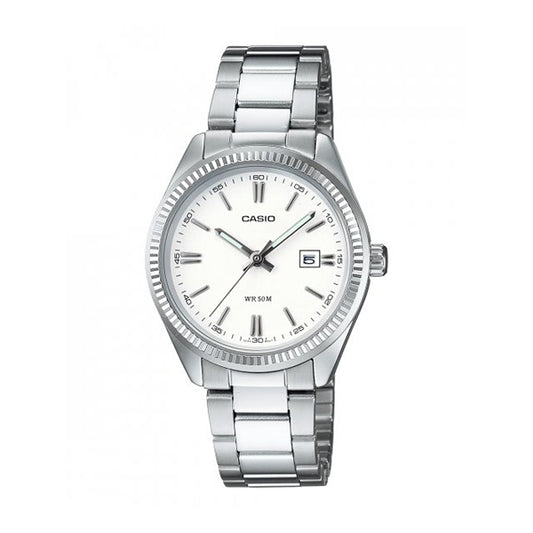 CASIO COLLECTION modelis Feminine DATE - WHITE