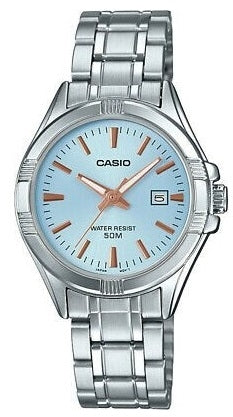 CASIO COLLECTION modelis Feminine DATE - LIGHT BLUE
