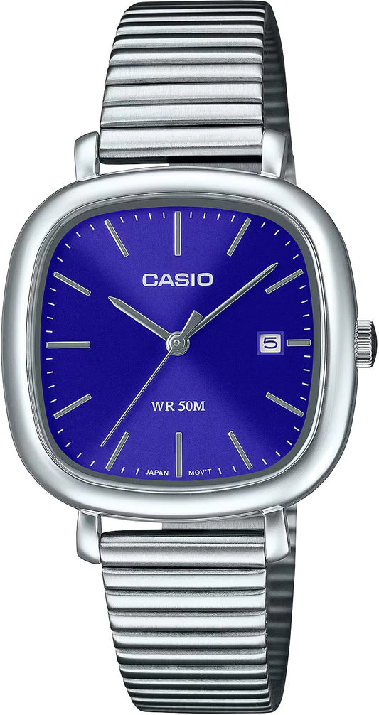 CASIO COLLECTION modelis DATE SQUARE - BLUE