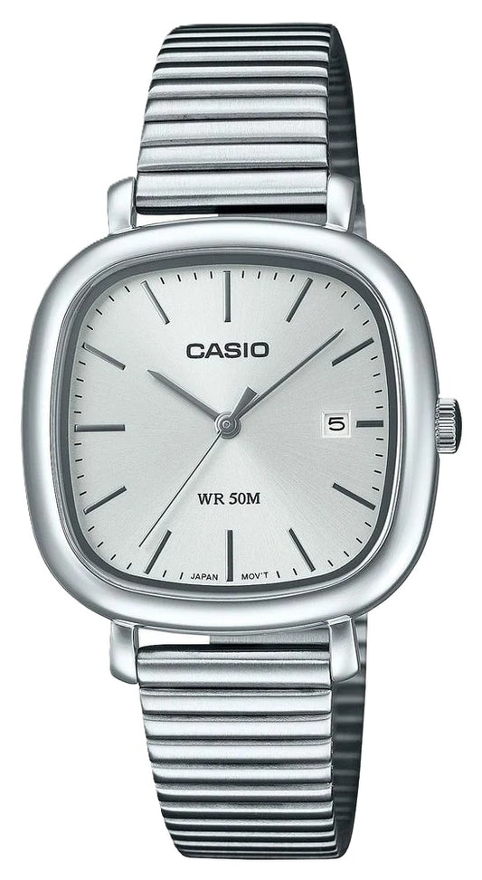 CASIO COLLECTION modelis DATE SQUARE - SILVER