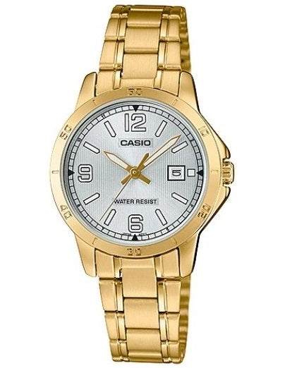 CASIO COLLECTION modelis Feminine DATE, GOLD - SILVER