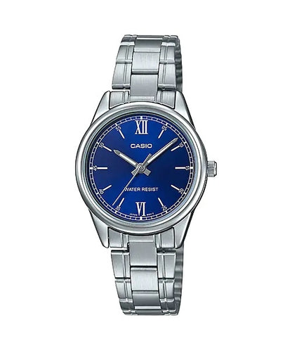 CASIO COLLECTION ONLY TIME LADY - BLUE LTP-V005D-2B2UDF