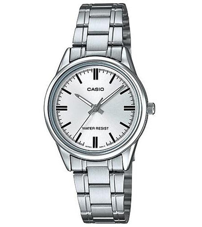 CASIO COLLECTION ONLY TIME LADY - WHITE LTP-V005D-7AUDF