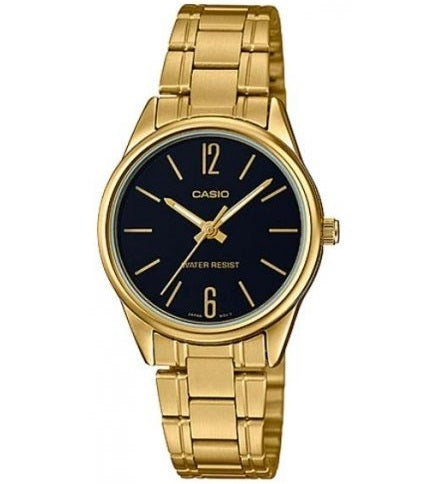 CASIO COLLECTION modelis ONLY TIME Feminine GOLD - BLACK
