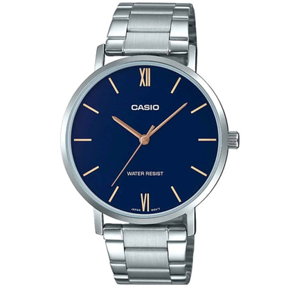 CASIO COLLECTION MINIMAL - PETROL BLUE LTP-VT01D-2BUDF