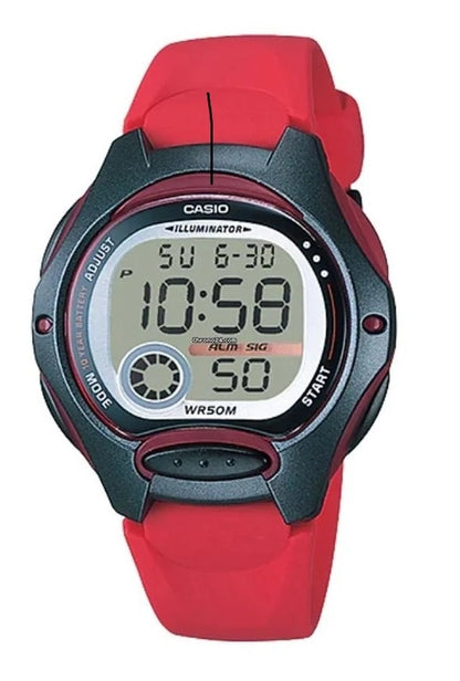 CASIO SPORT ILLUMINATOR - RED LW-200-4AVDF