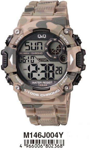 Q&Q modelis Masculine DIGITAL MULTIFUNCTION
