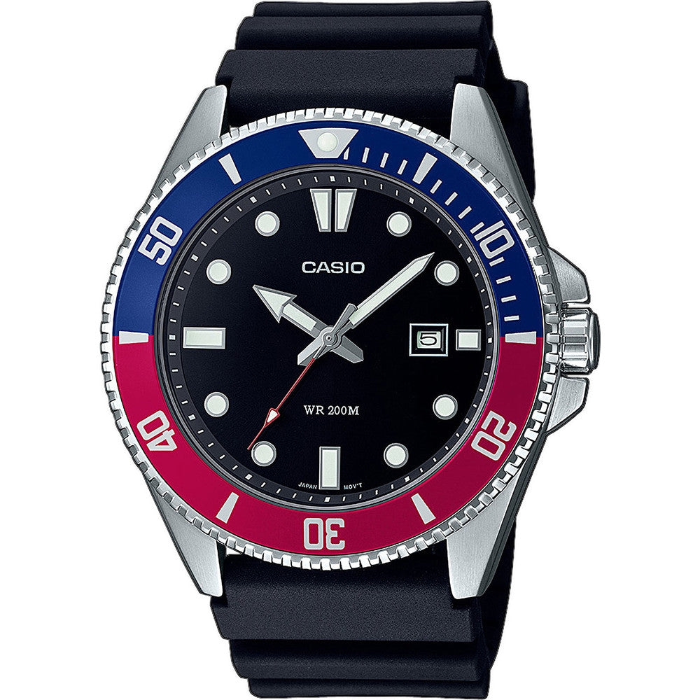 CASIO SPORT modelis DIVER DATE 200M - BLACK