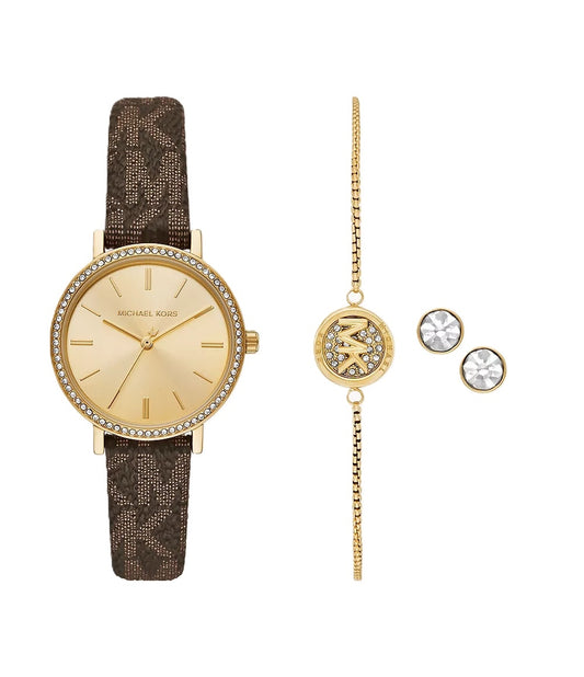 MICHAEL KORS modelis ADDYSON Special Pack + Bracelet + Earrings