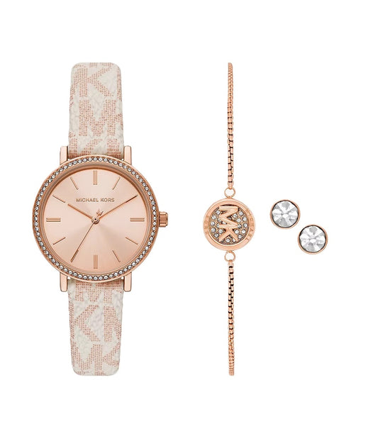 MICHAEL KORS modelis ADDYSON Special Pack + Bracelet + Earrings