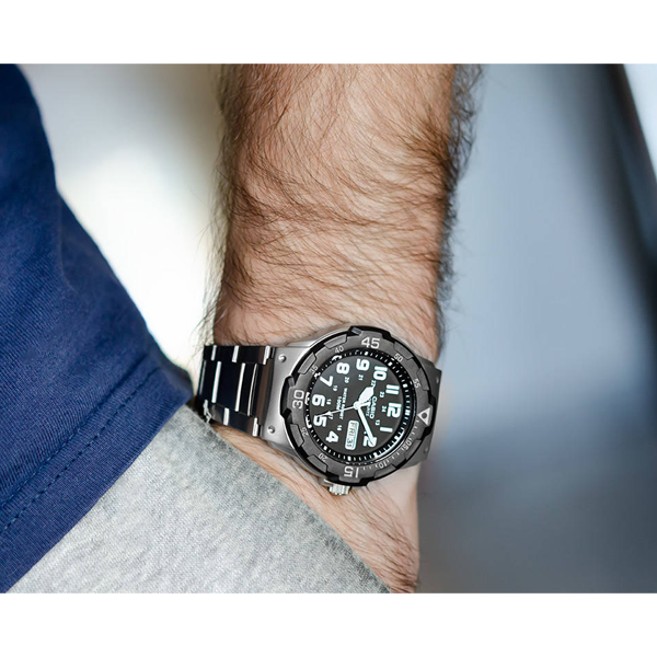 CASIO SPORT modelis DIVER 100M - BLACK