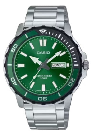 CASIO SPORT модель DIVER 100M - ЛЕСНОЙ ЗЕЛЕНЫЙ